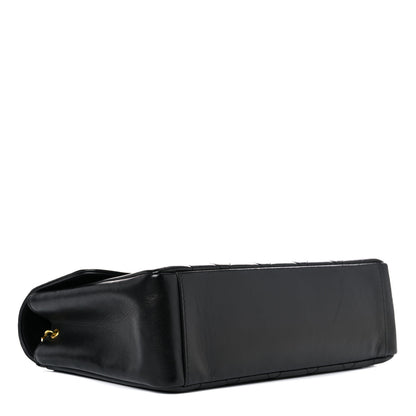 Chanel Lambskin Quilted Medium Single Flap Black 4 of 22