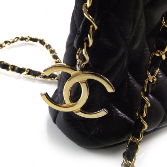Vintage Lambskin Quilted Tote