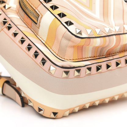 Valentino Garavani Vitello Native Couture 1975 Mini Rockstud Backpack Multicolor 6 of 8
