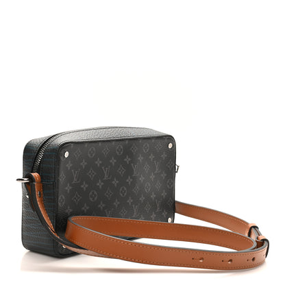 Louis Vuitton Monogram Eclipse Volga On Strap Crossbody Multicolor 3 of 9