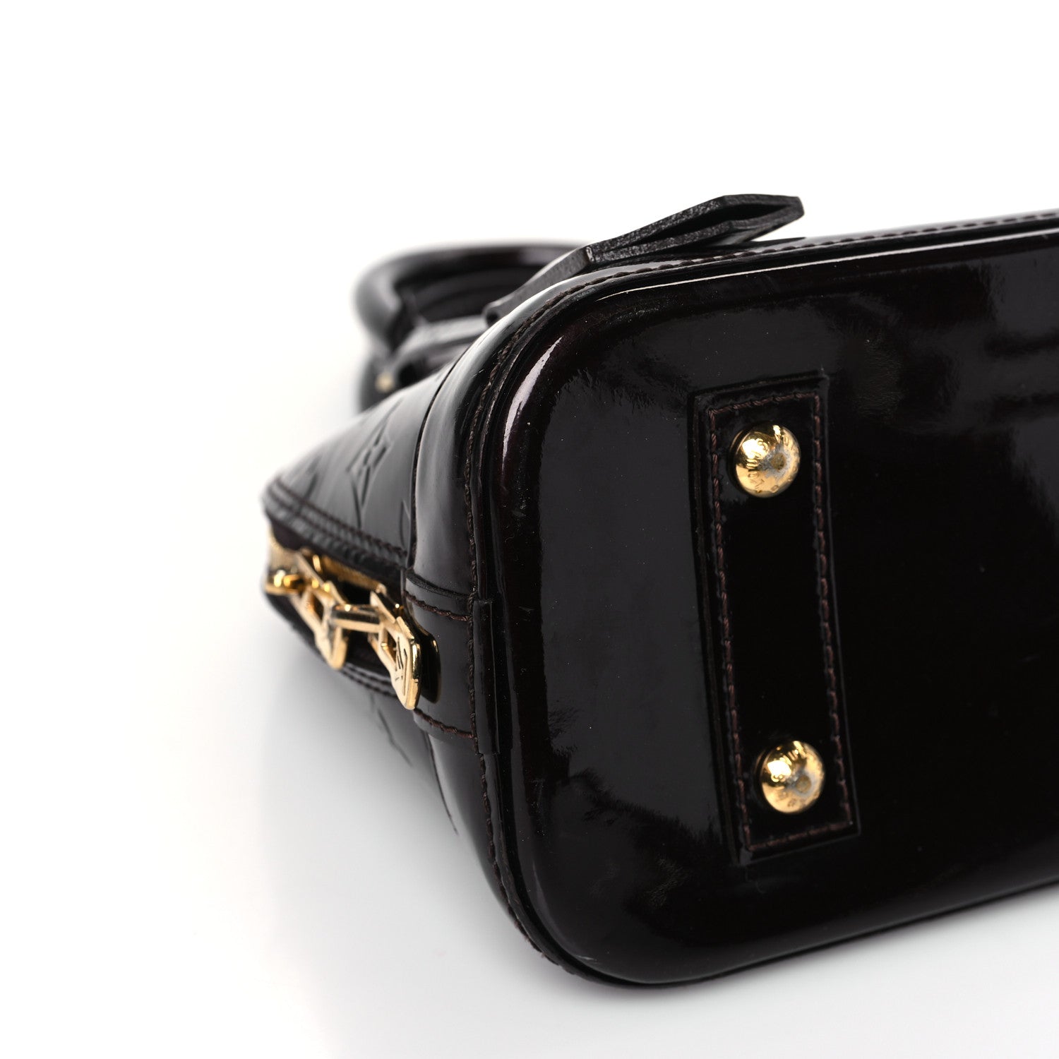 Louis Vuitton Vernis Alma BB Amarante 7 of 8