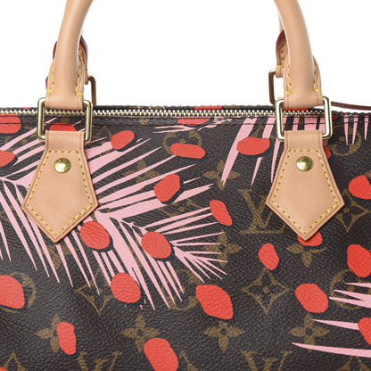 Louis Vuitton Monogram Jungle Dots Speedy 30 Sugar Pink Poppy 10 of 10