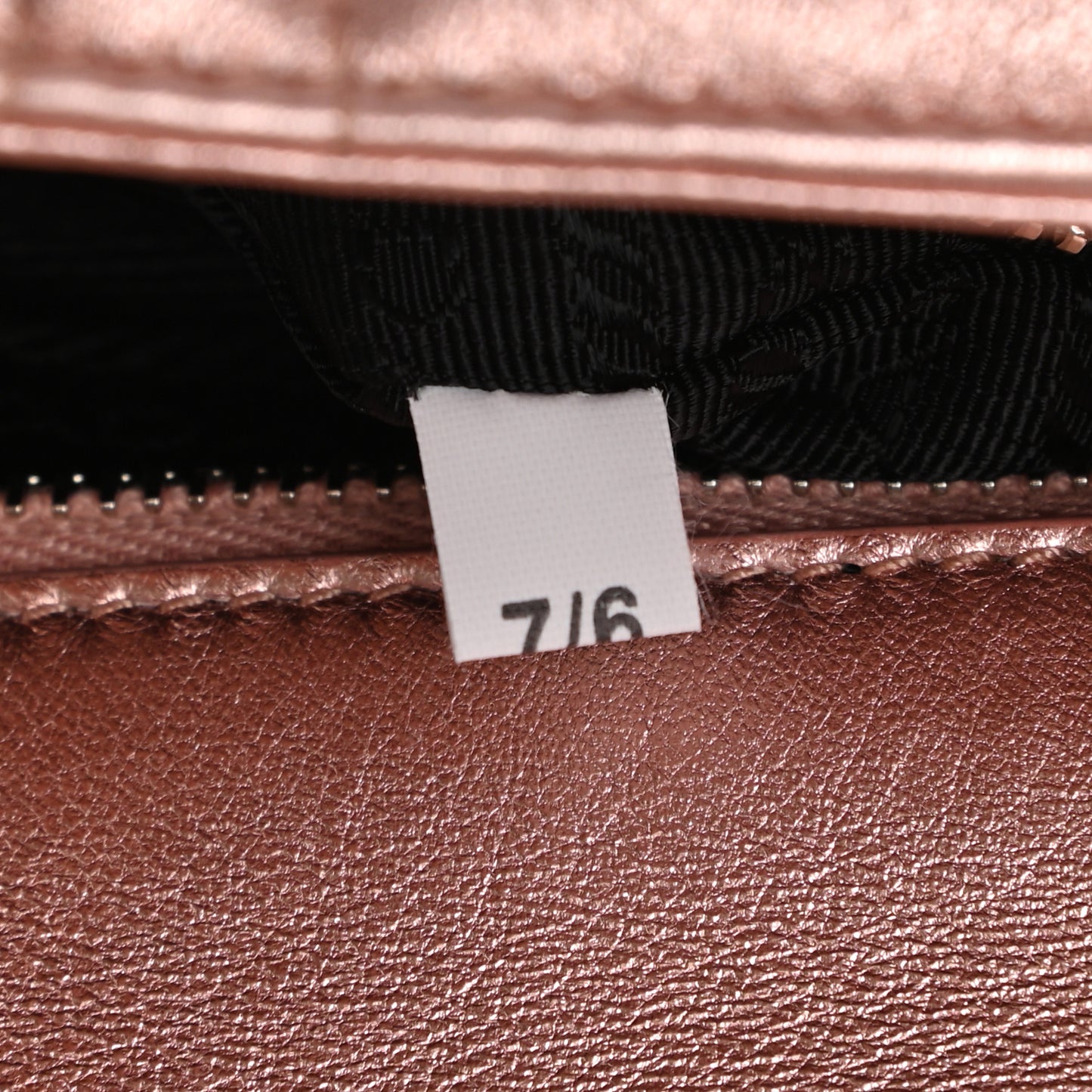 Nappa Impunture Diagramme Small Chain Flap Shoulder Bag Rosa Mordore