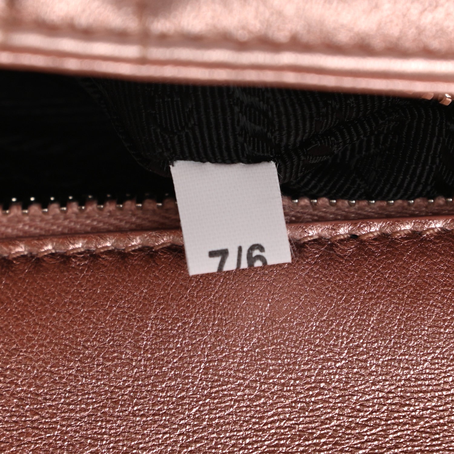 Prada Nappa Impunture Diagramme Small Chain Flap Shoulder Bag Rosa Mordore 7 of 9