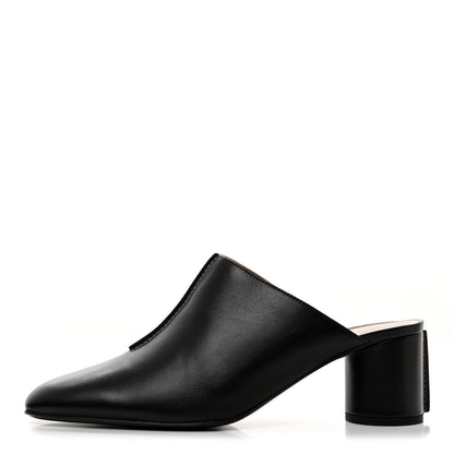 Hermes Nappa Detail Mules 40 Black 1 of 9