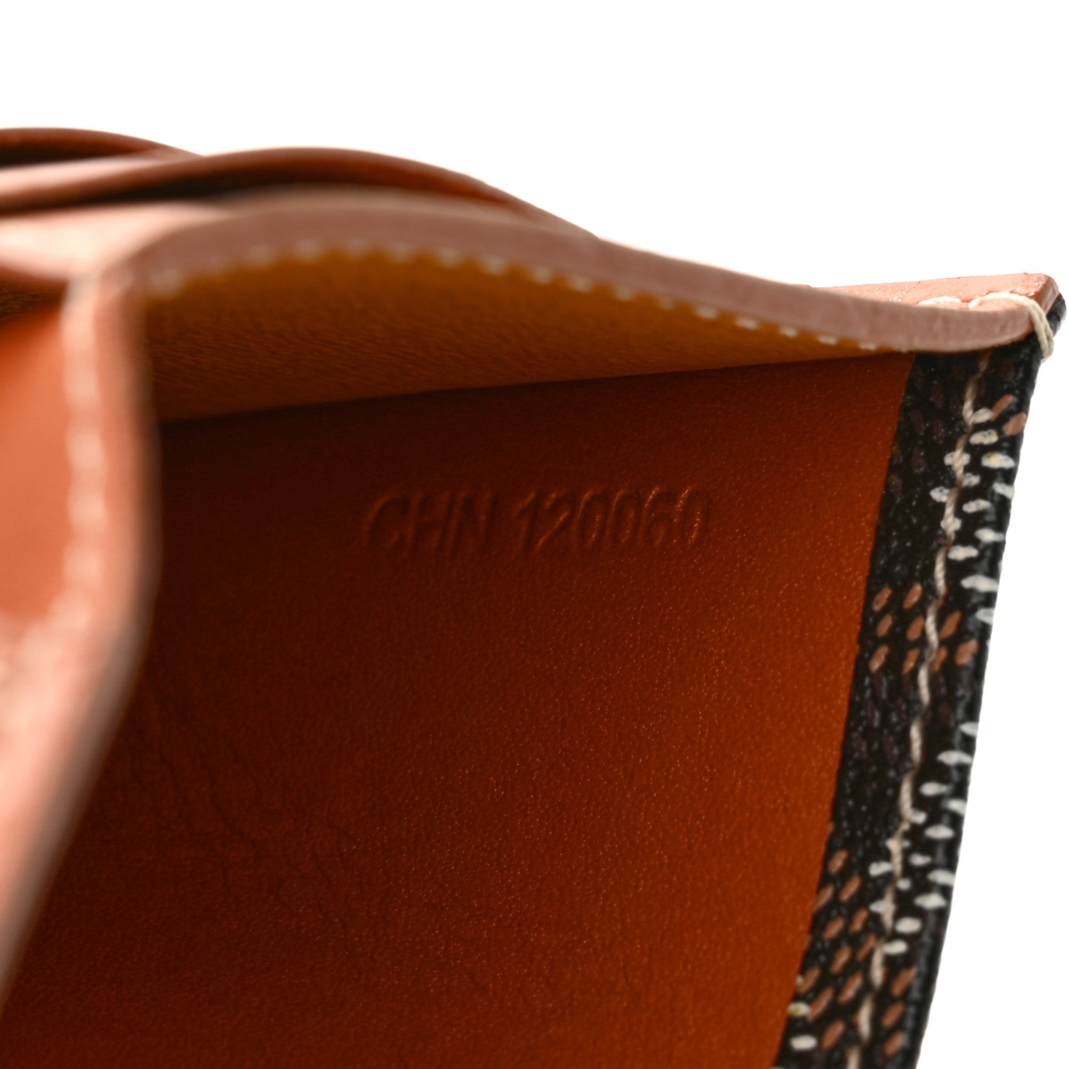 Goyard Goyardine Saint Pierre Card Holder Black Gold 8 of 12