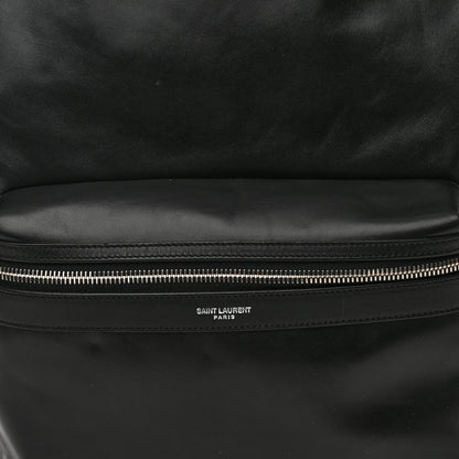 Saint Laurent Calfskin City Backpack Black 8 of 12