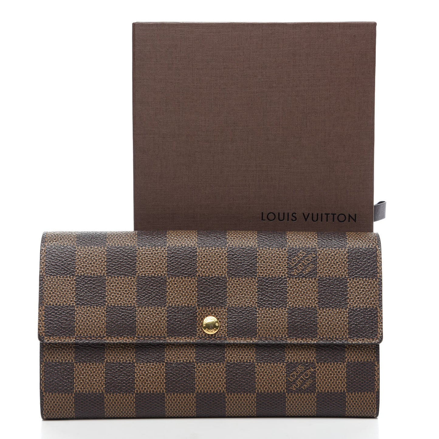 Damier Ebene Sarah Wallet