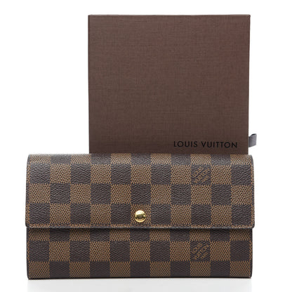 Louis Vuitton Damier Ebene Sarah Wallet 10 of 10