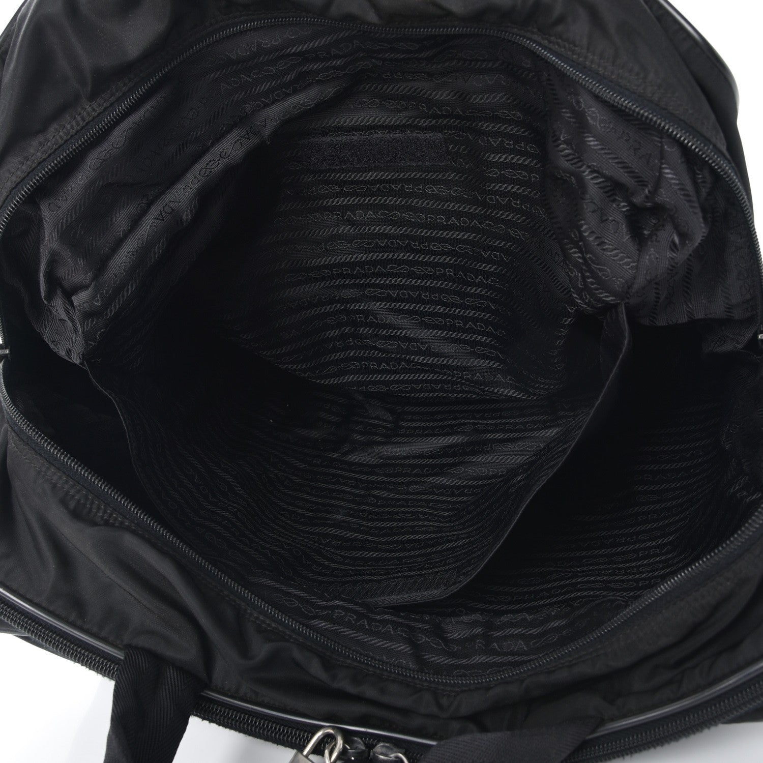 Prada Tessuto Nylon Travel Bag Nero Black 5 of 14