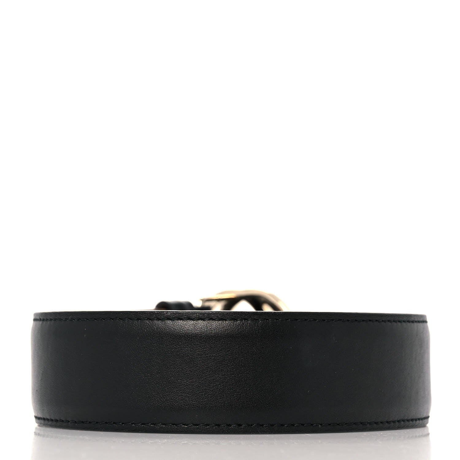 Gucci Calfskin Interlocking G 37mm Belt 90 36 Black 2 of 5