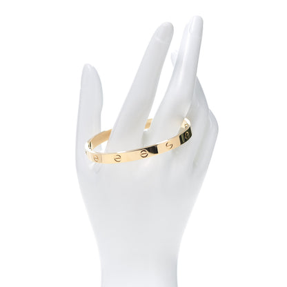 Cartier 18K Yellow Gold LOVE Bracelet 18 2 of 7