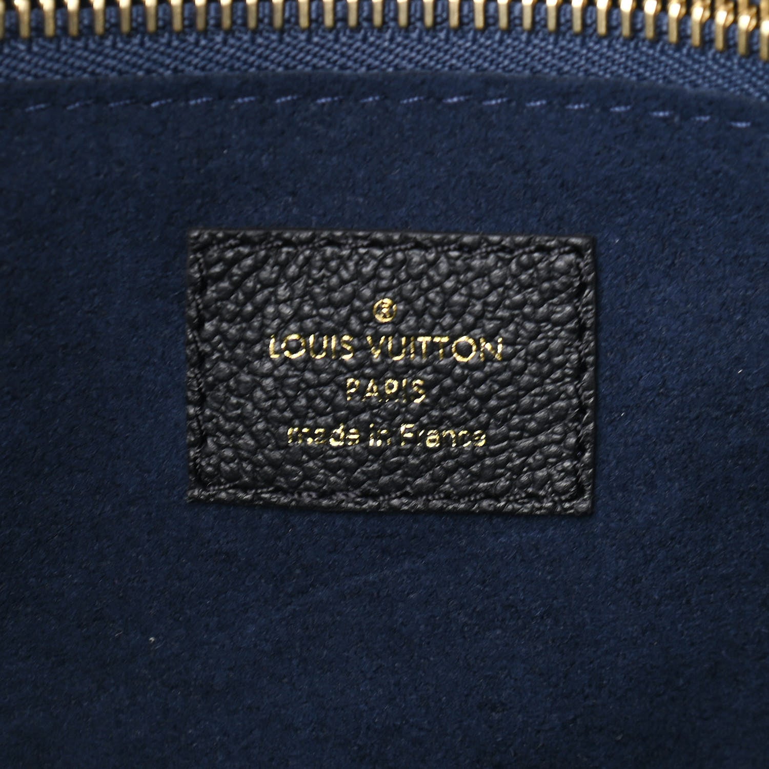 Louis Vuitton Empreinte Monogram Giant Neverfull MM Black 7 of 9