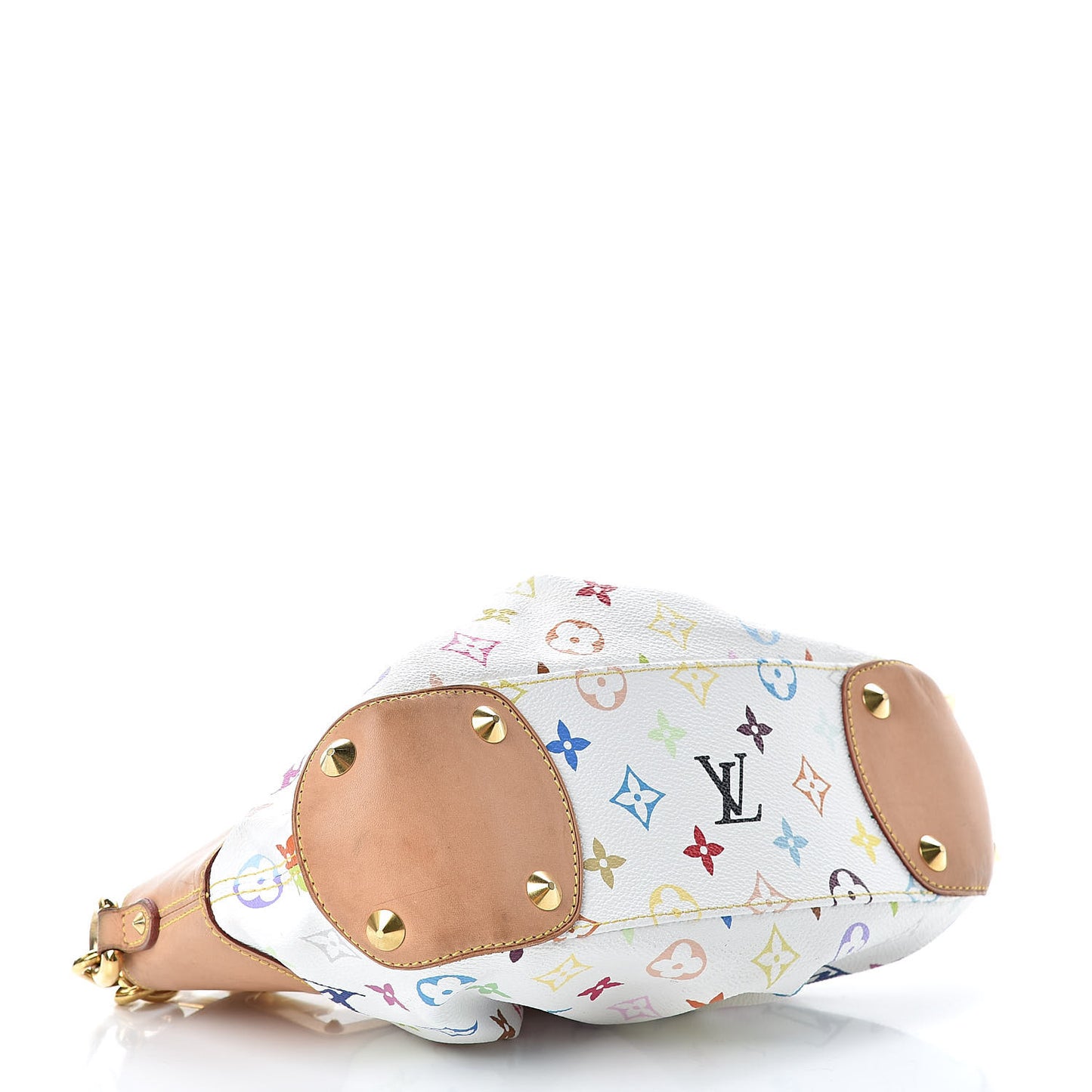 Monogram Multicolor Judy PM White