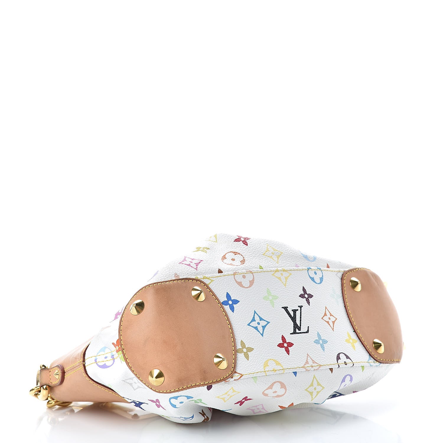 Louis Vuitton Monogram Multicolor Judy PM White 4 of 14