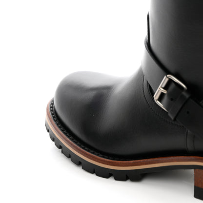 Christian Dior Calfskin Embossed Dior Quest 35mm Biker Boots 35 Black 10 of 16