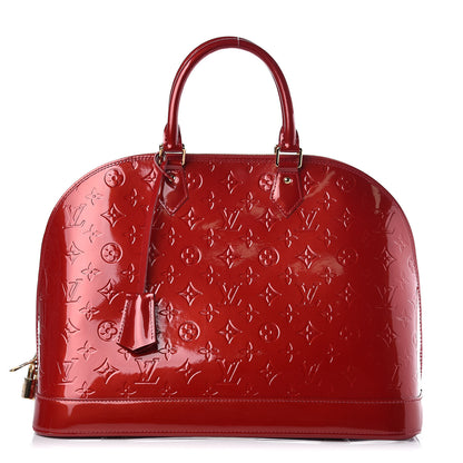 Louis Vuitton Vernis Alma GM Pomme D'Amour 1 of 9