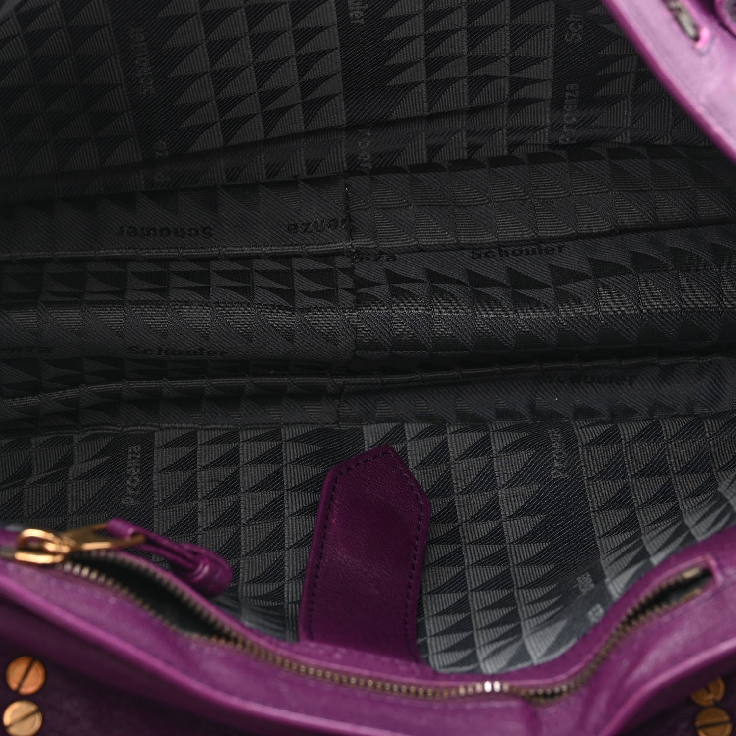 Proenza Schouler Lambskin Medium PS1 Satchel Purple Rain 6 of 11