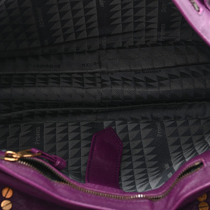 Proenza Schouler Lambskin Medium PS1 Satchel Purple Rain 6 of 11