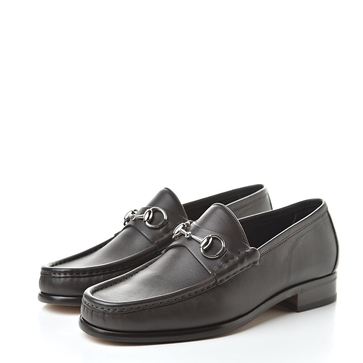 Calfskin Mens 1953 Horsebit Loafers 41 Marrone
