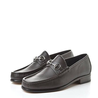 Gucci Calfskin Mens 1953 Horsebit Loafers 41 Marrone 3 of 9