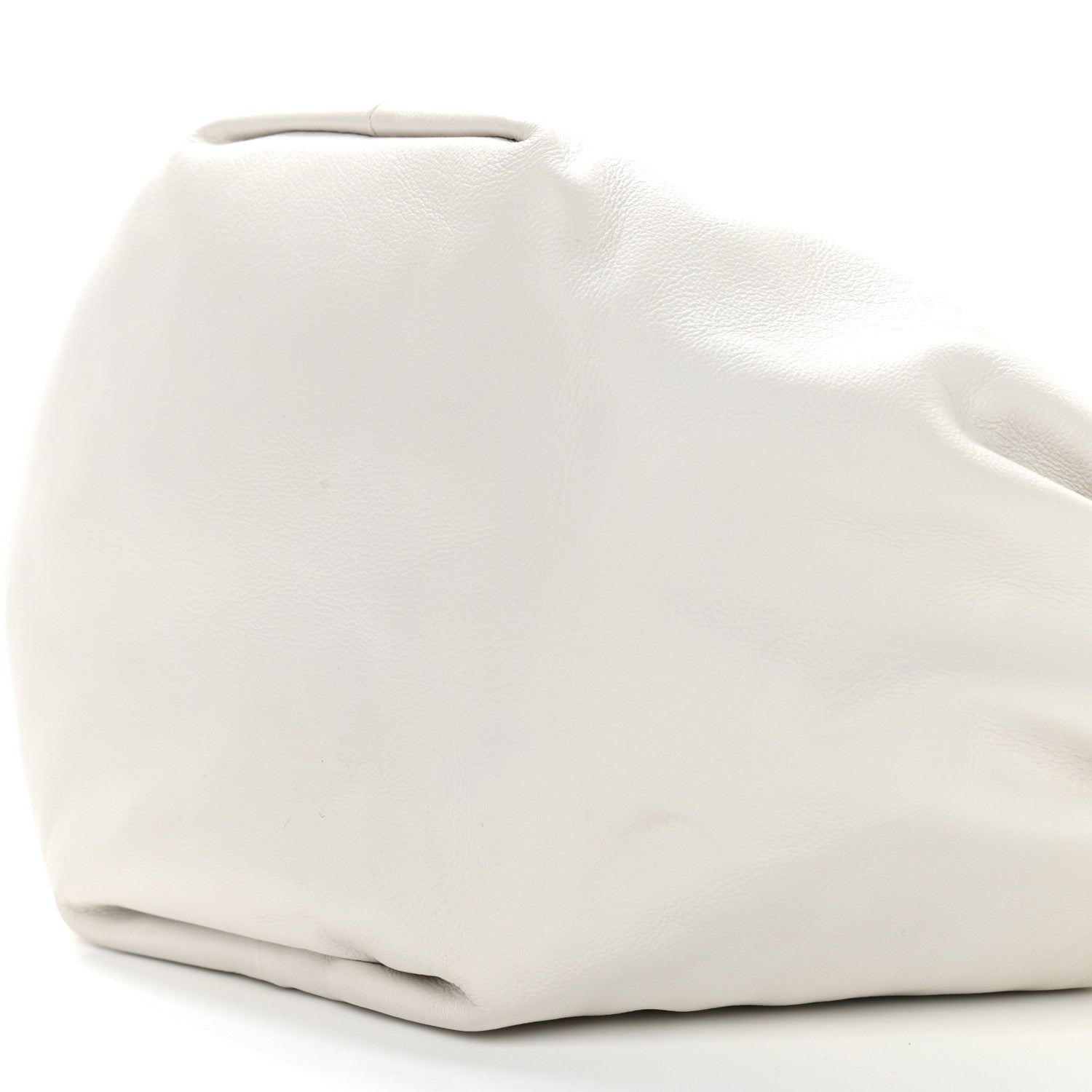 Bottega Veneta Calfskin Mini Double Knot Bag White 8 of 8