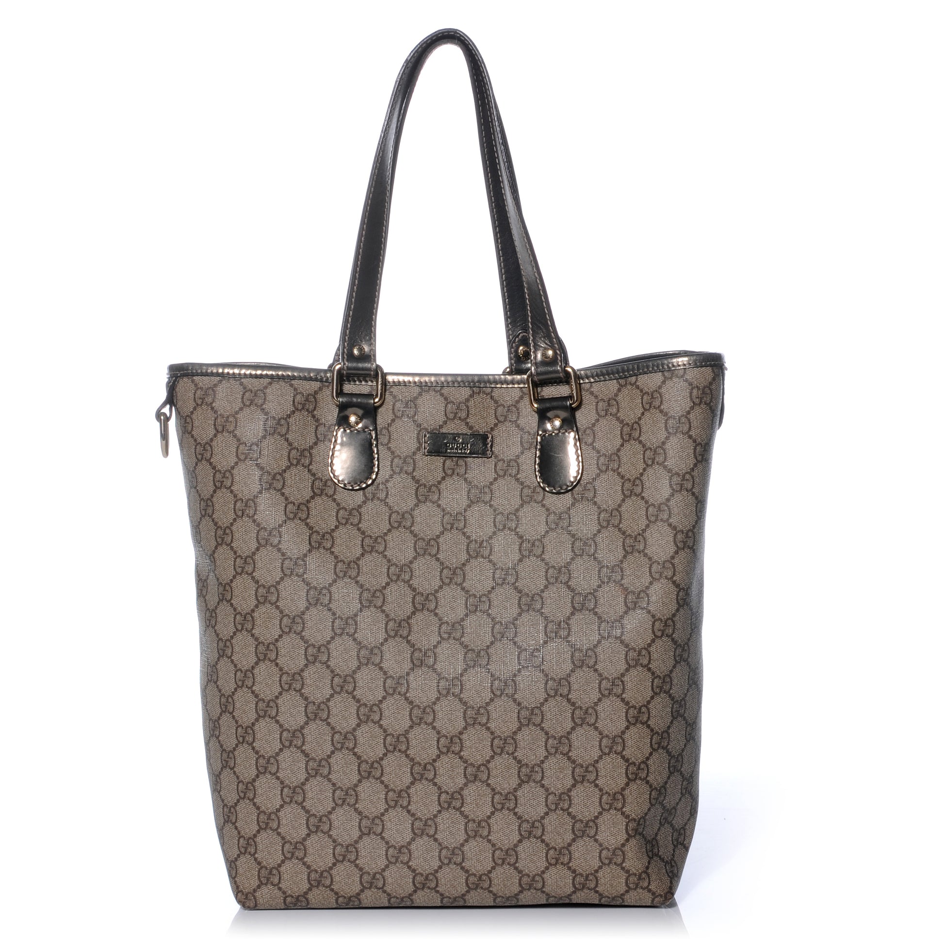Gucci GG Plus Monogram Joy Shopper Tote Metallic 1 of 9