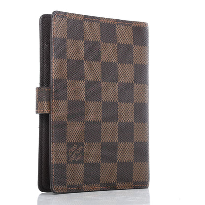 Louis Vuitton Damier Ebene Small Ring Agenda Cover 2 of 4