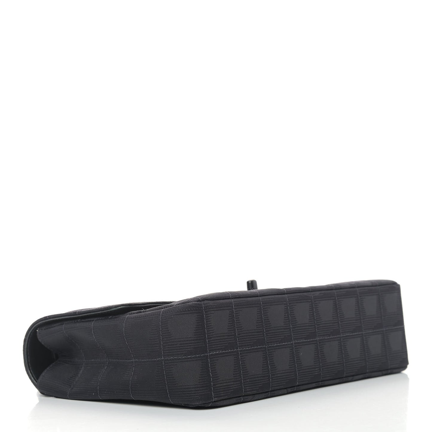Nylon Medium Travel Flap Black