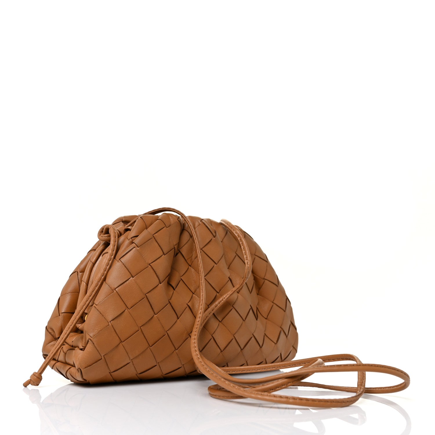 Bottega Veneta Nappa Intrecciato The Mini Pouch Carmel 2 of 7