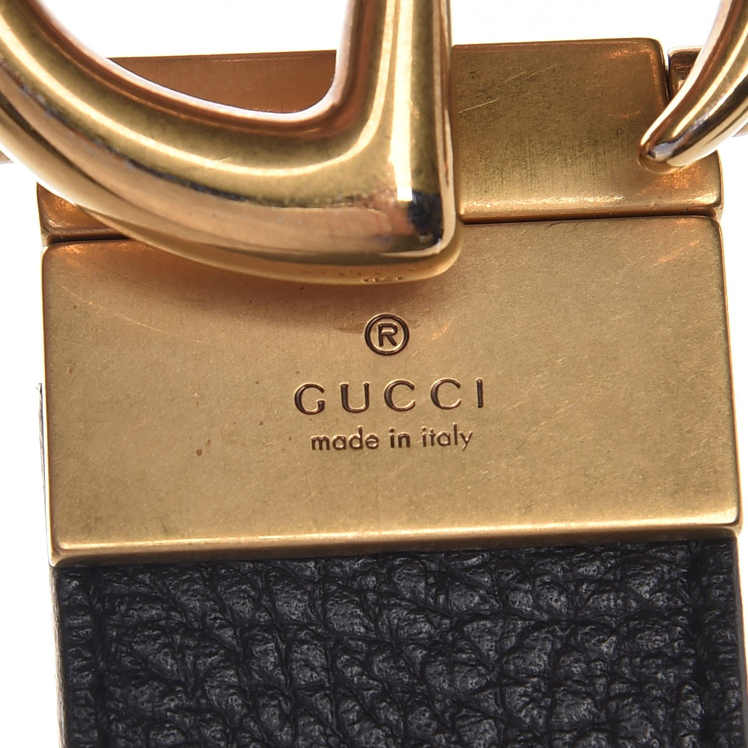 Gucci Calfskin Double G Reversible 37mm Belt 90 36 Black Cocoa 4 of 6