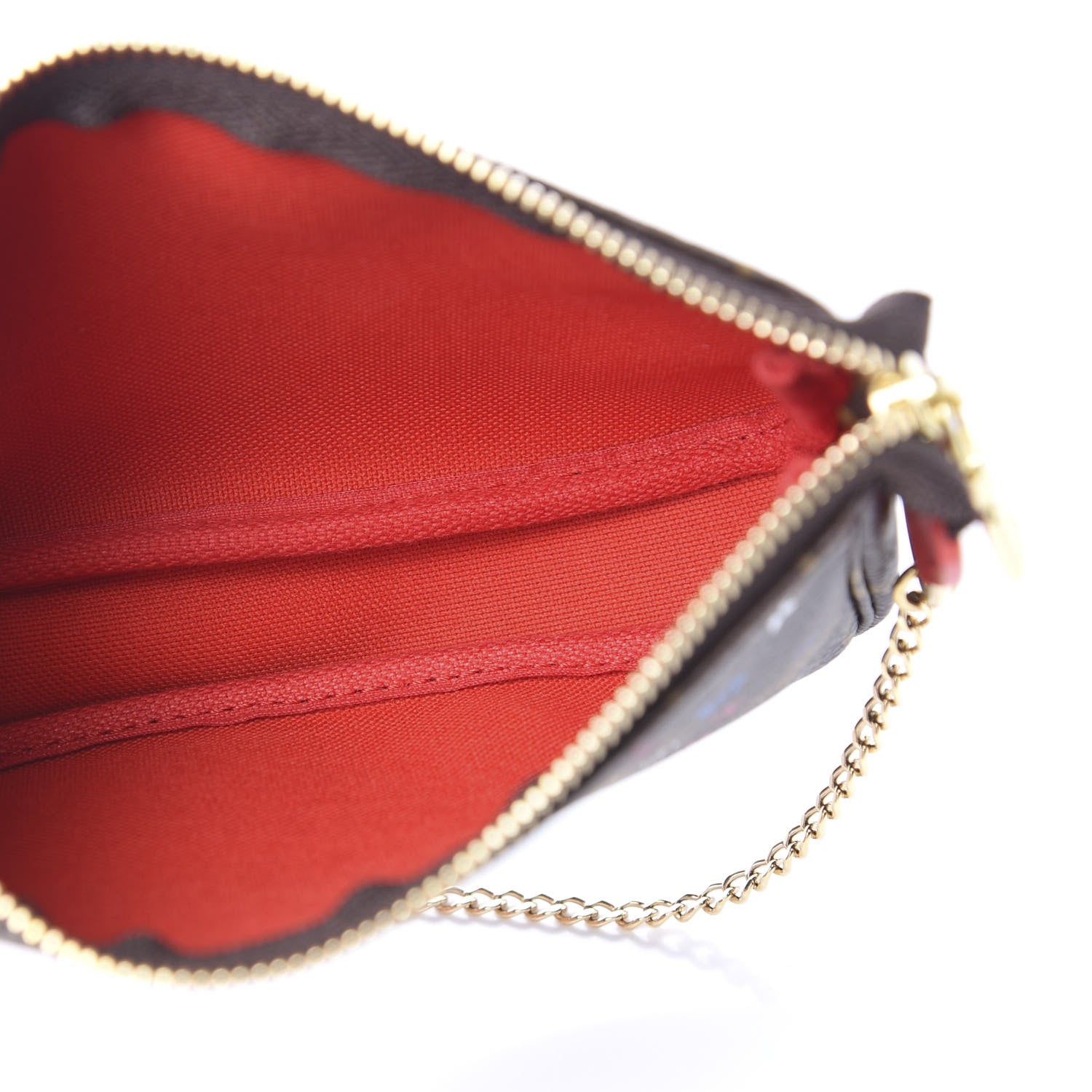 Louis Vuitton Monogram 2020 Christmas Animation Bumper Cars Mini Pochette Accessories Coquelicot 4 of 9