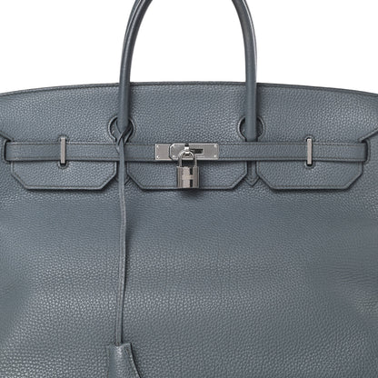 Hermes Togo Birkin 40 Bleu Orage 8 of 17