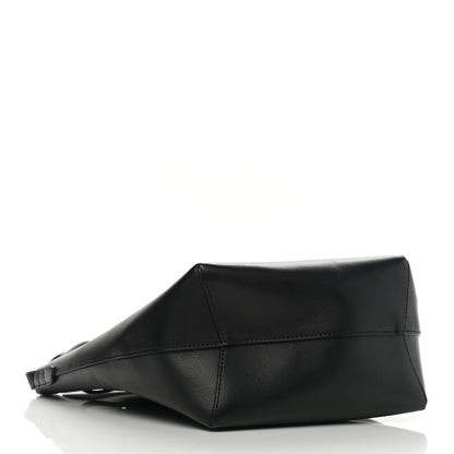 Mansur Gavriel Vegetable Tanned Calfskin Bucket Bag Black Flamma 4 of 9