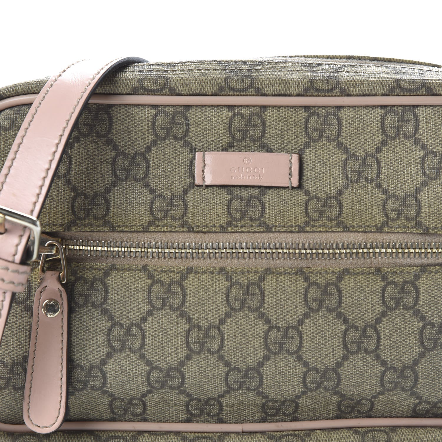 Gucci GG Plus Monogram Small Shoulder Bag Pink 9 of 9