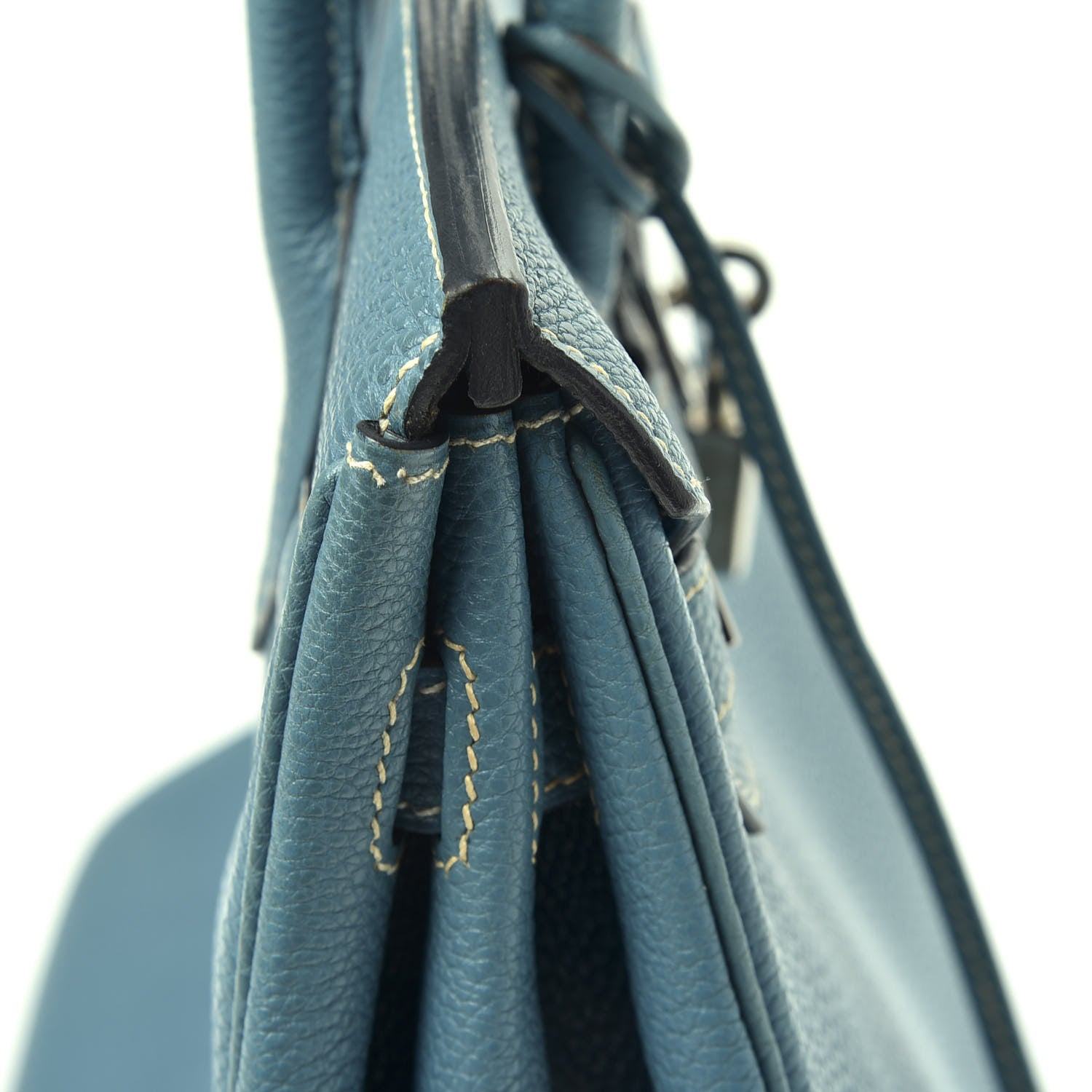 Hermes Togo Birkin 30 Blue Jean 14 of 20