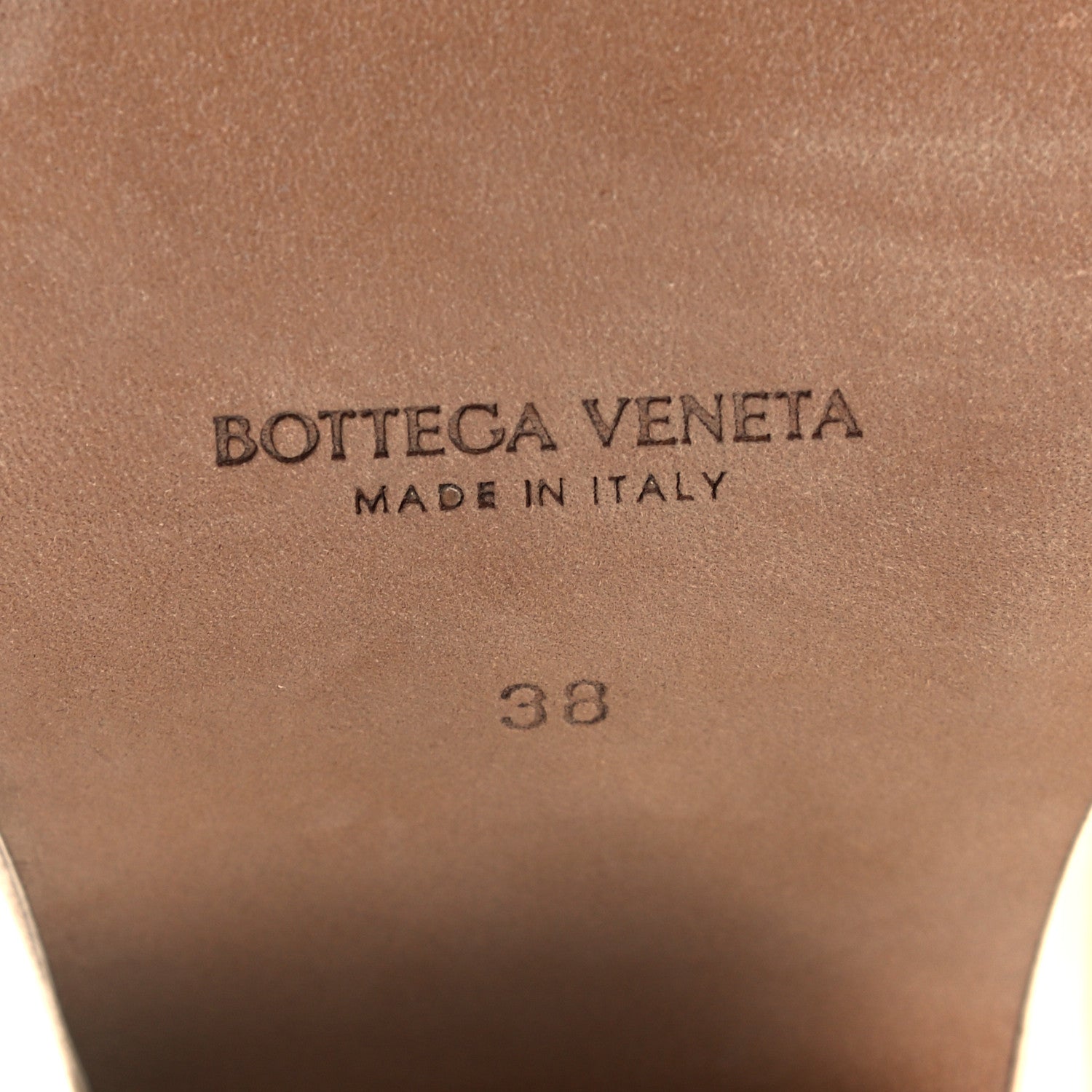 Bottega Veneta Nappa Slide Platform 115 Wedge Sandals 38 Macaroon 7 of 10