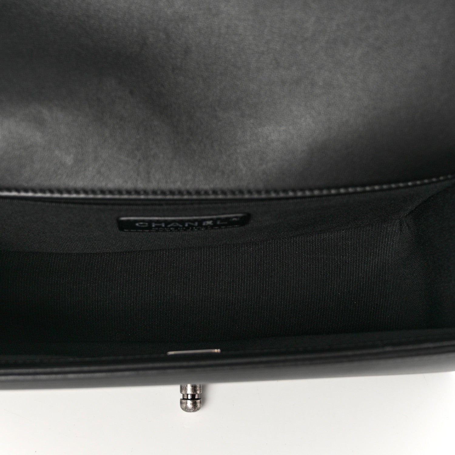 Chanel Calfskin Quilted Medium Boy Flap Black 5 of 9