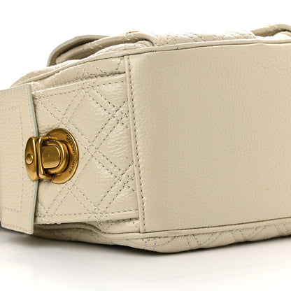 Marc Jacobs Calfskin Quilted Multipocket Hobo Milk 9 of 18