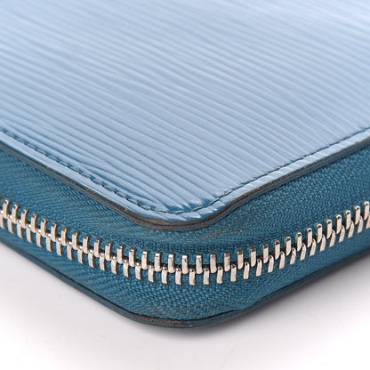 Louis Vuitton Epi Zippy Wallet Cyan 12 of 12