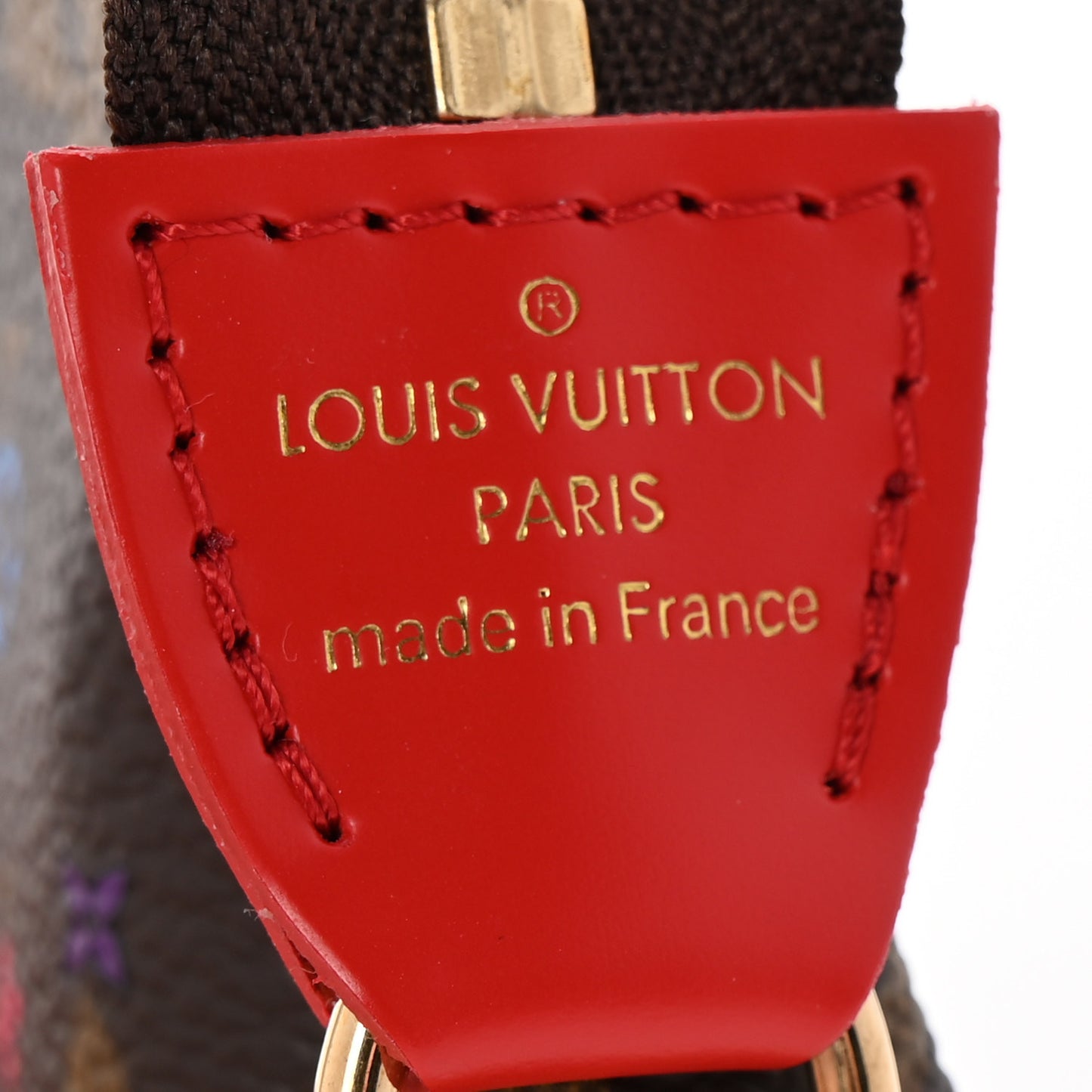 Monogram 2020 Christmas Animation Bumper Cars Mini Pochette Accessories Coquelicot