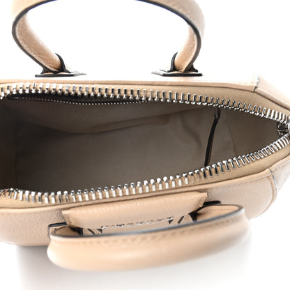 Givenchy Sugar Goatskin Mini Antigona Beige Camel 5 of 9