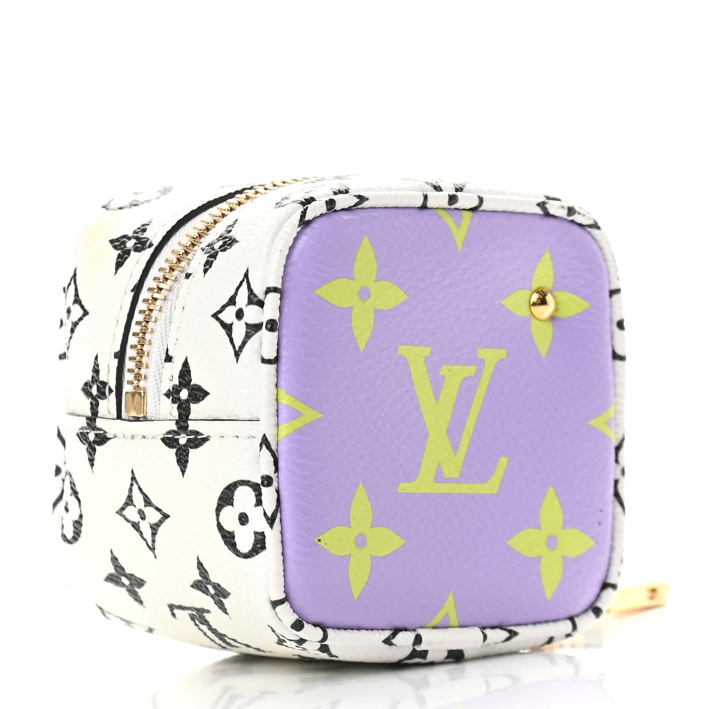 Monogram Giant Cube Coin Purse Pink