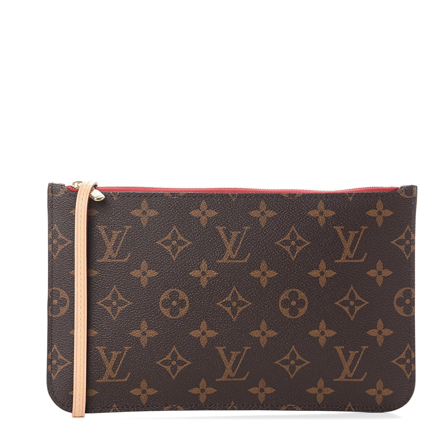 Monogram Neverfull MM GM Pochette Cherry