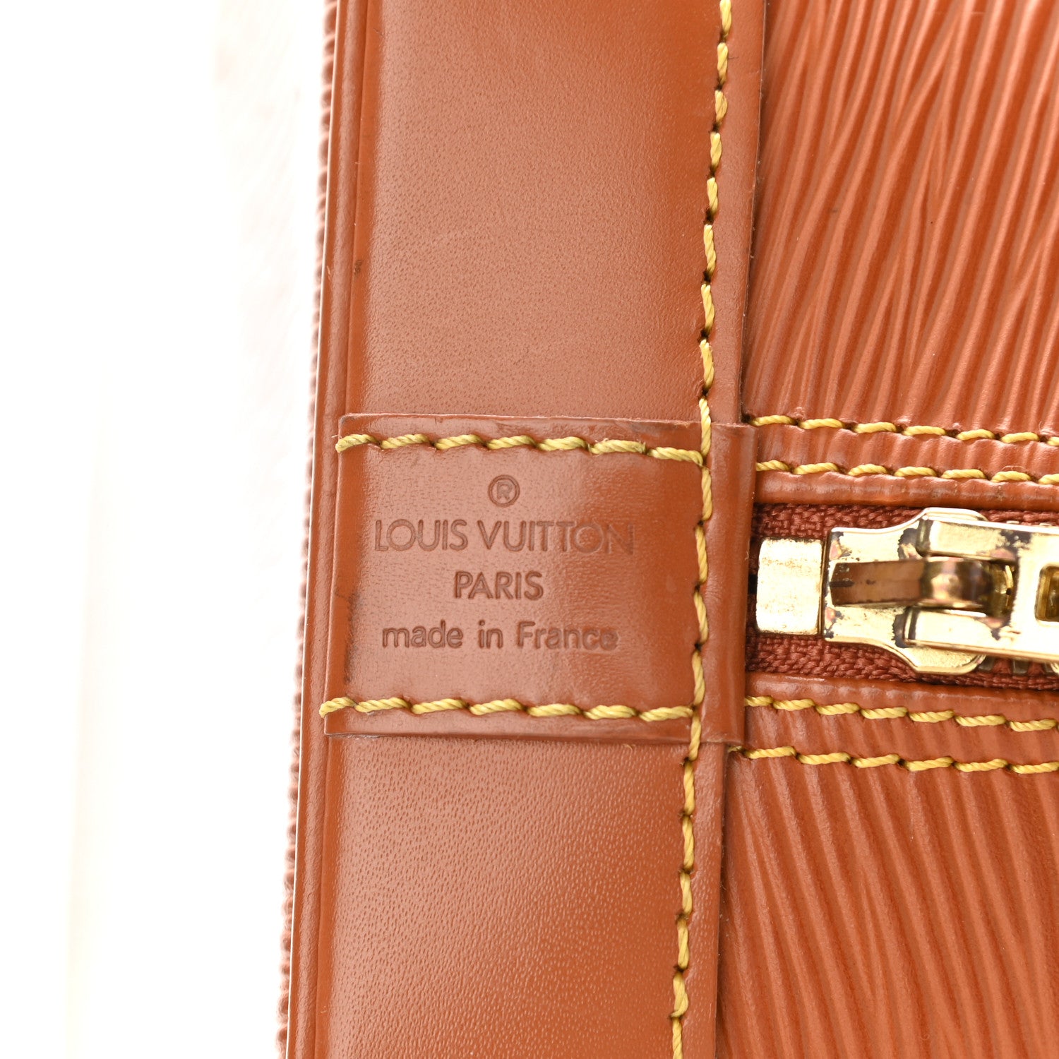 Louis Vuitton Epi Alma PM Cipango 6 of 16