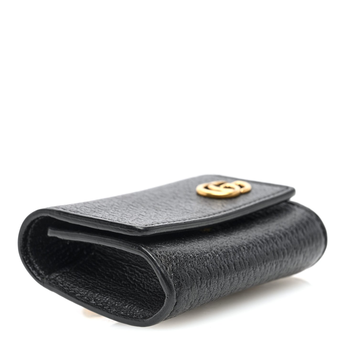 Calfskin Boar Effect GG Marmont AirPods Pro Case Black