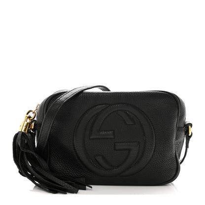Gucci Pebbled Calfskin Small Soho Disco Bag Black 1 of 23