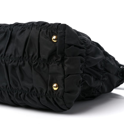 Prada Tessuto Nylon Gaufre Tote Black 8 of 11