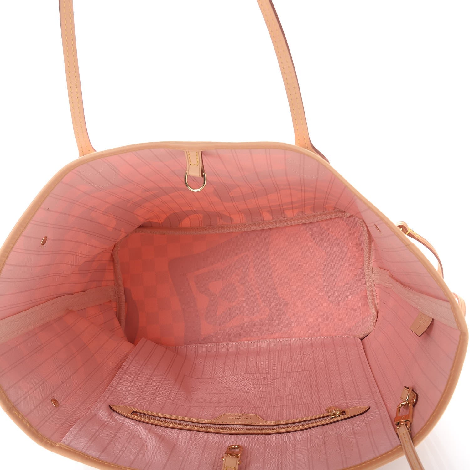 Louis Vuitton Damier Azur Tahitienne Neverfull MM 6 of 12