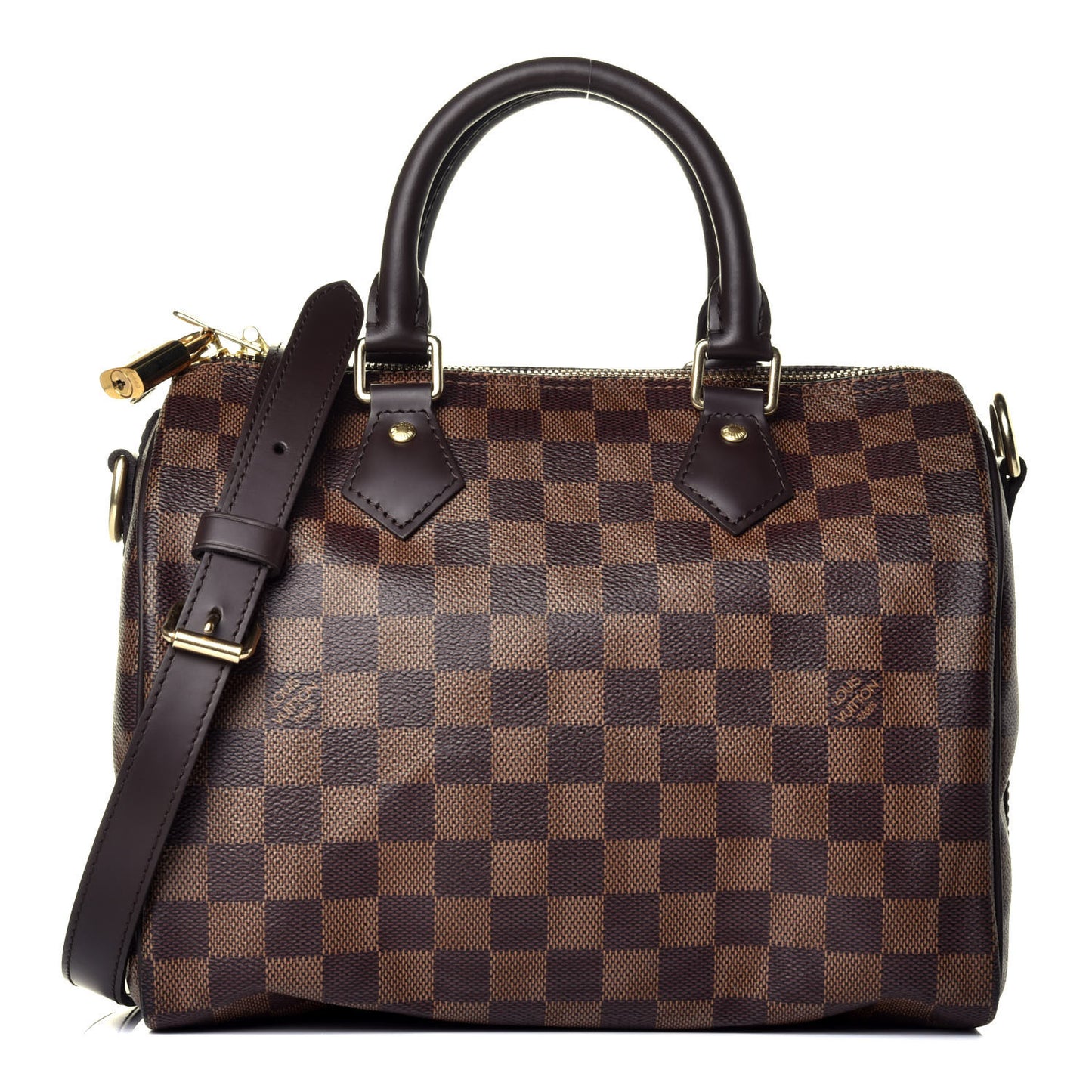 Damier Ebene Speedy Bandouliere 25